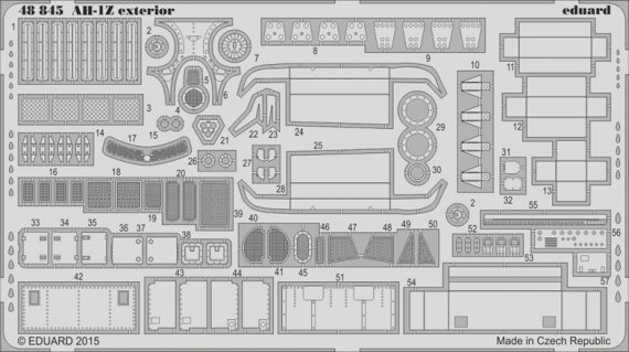 1/48 Bell AH-1Z exterior (for Kitty Hawk Model)