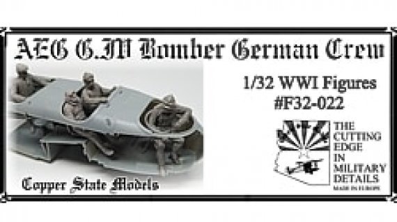 1/32 Aeg G.IV bomber german crew
