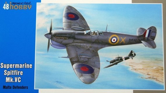 Supermarine Spitfire Mk.VC Malta Defenders 1/48