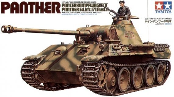 Tamiya Pz.Kpfw.V Panther Ausf.A Sd.Kfz.171 1/35