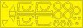 New Ware Masques FW 190D-9 1/48 pour Miniart Basic image 1