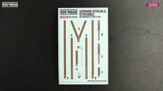 1/24 R.A.F Supermarine Spitfire Mk.IXc Sutton Harness