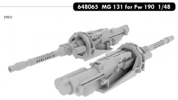 1/48 MG 131 for Fw 190