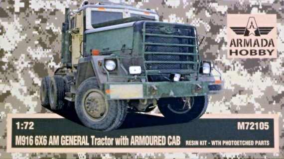1/72 M916 6x6 AM General with Armoured Cab