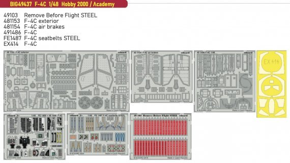 1/48 F-4C for H.2000/Academy BigEd Set