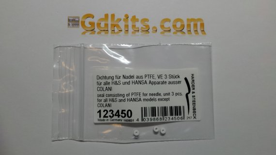 3x Needle seals for Infinity Evolution Grapho Ultra airbrushes