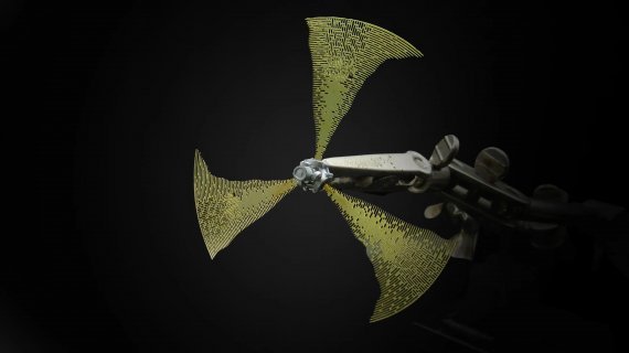 Metallic Details Rotierender Propeller Effekt Typ 2 1/48
