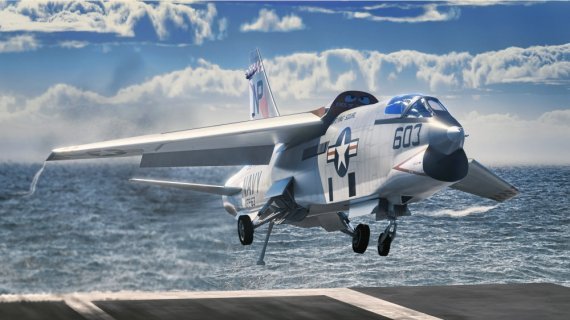 1/72 Vought RF-8G Crusader Photo-Recon over Vietnam