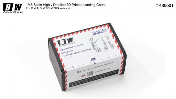 1/48 Sukhoi Su-27/Su-27UB landing gear for Great Wall Hobby kits