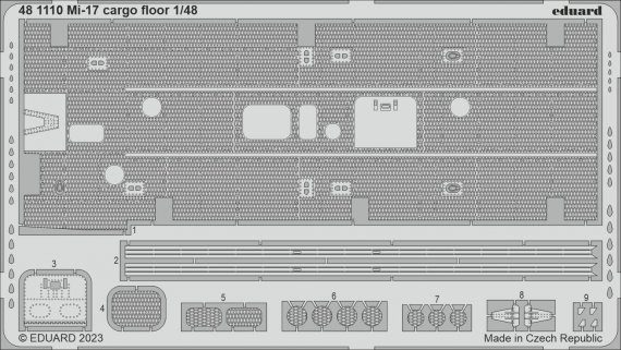 1/48 SET Mi-17 cargo floor