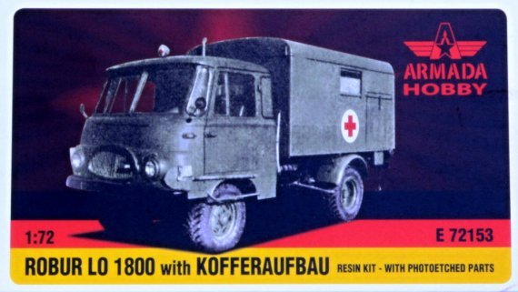 1/72 ROBUR LO 1800 with Kofferaufbau