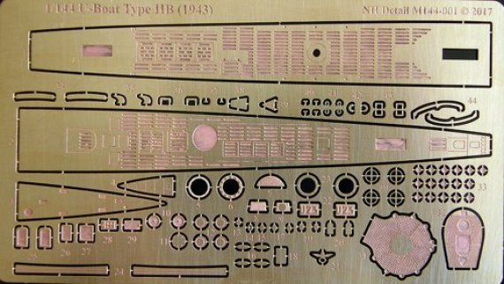 1/144 Type IIB U-Boat