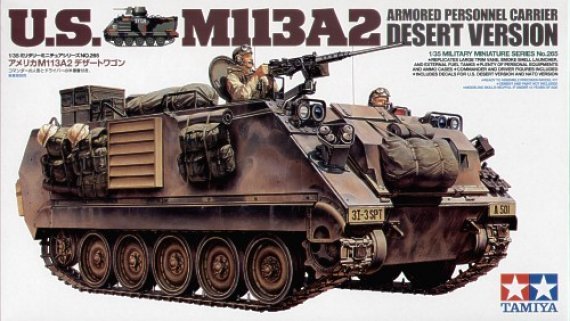 1/35 U.S. M113A2 Armored Personnel Carrier Desert Version