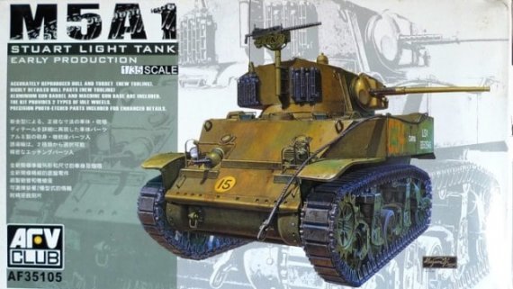 1/35 M5A1 Stuart Light Tank