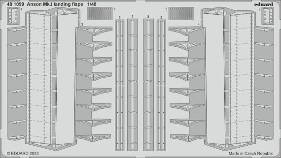 1/48 SET Anson Mk.I landing flaps
