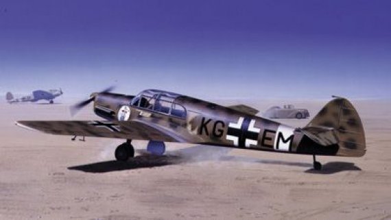 Heller Messerschmitt Bf-108B Taifun 1/72 Scale Kit