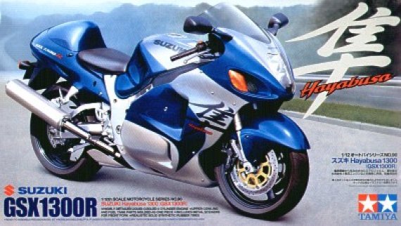 Tamiya 1/12 Suzuki GSX1300R Hayabusa