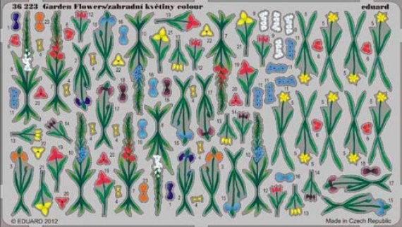 1/35 Garden Flowers colour