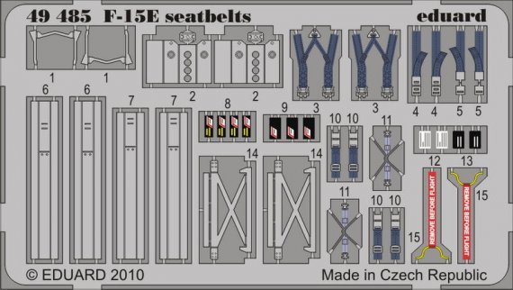 1/48 F-15E seatbelts (ACAD 12215)