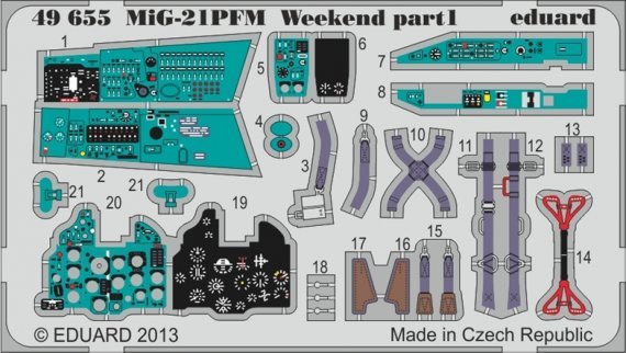 SET MiG-21PFM Weekend (EDU)