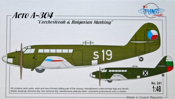 1/48 Aero A-304 'Czechoslovak and Bulgarian Service'