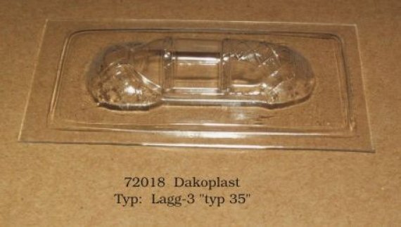 1/72 Vacu Canopy LaGG-3 typ 35 (DAKO)