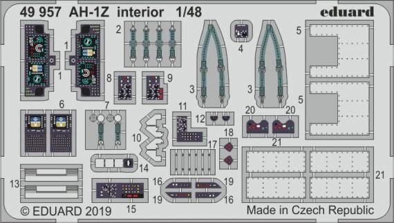 1/48 SET AH-1Z interior