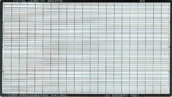 Kriegsmarine Railing  1/350