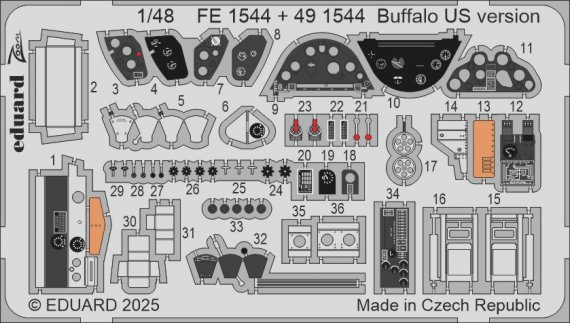 1/48 Buffalo US version for Tamiya