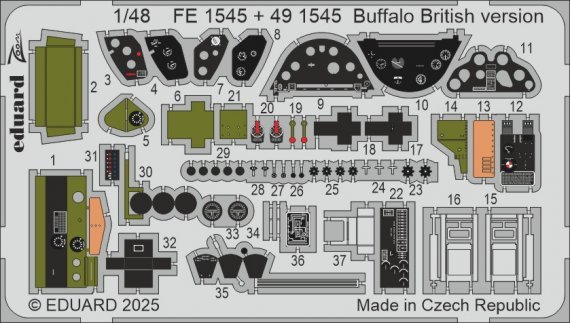 1/48 Buffalo British version for Tamiya