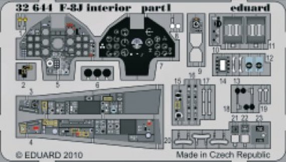 1/32 F-8J interior S.A. (TRUMP)