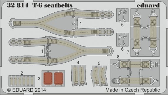 SET T-6 seatbelts (KITTYH)