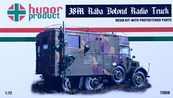 1/72 38M Raba Botond Radio Truck