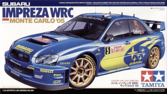 Tamiya 1/24 Subaru Impreza WRC Monte Carlo 05