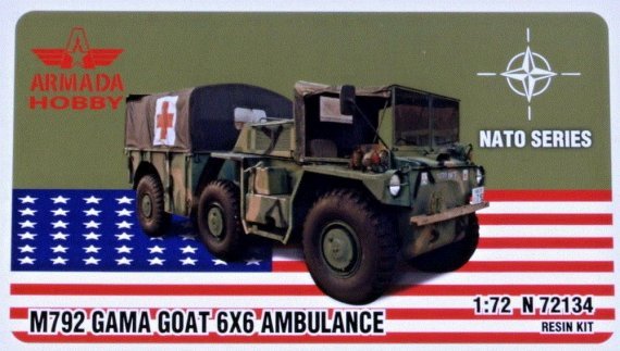 1/72 M561 Gama Goat 6x6 Ambulance
