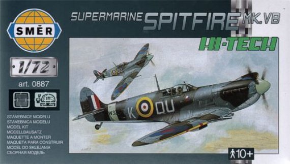 Smer 1/72 Supermarine Spitfire Mk.VB Pi�ces photod�coup�es