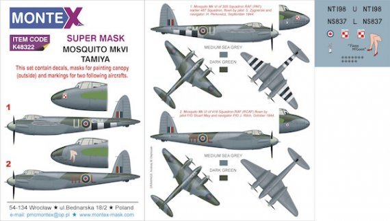 1/48 de Havilland Mosquito Mk.VI