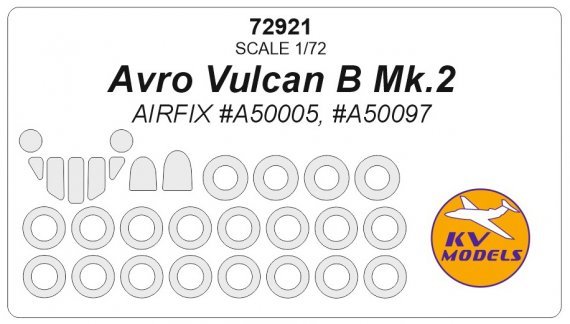 1/72 Avro Vulcan B Mk.2 paint masks