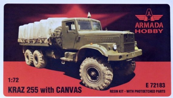 1/72 KRAZ 255 with canvas