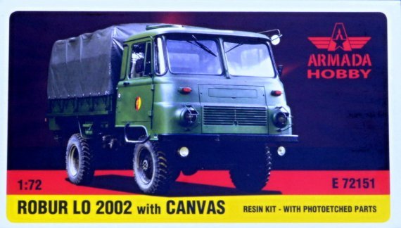 1/72 ROBUR LO 2002 with Canvas