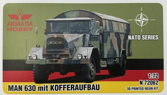 1/72 MAN 630 with Kofferaufbau