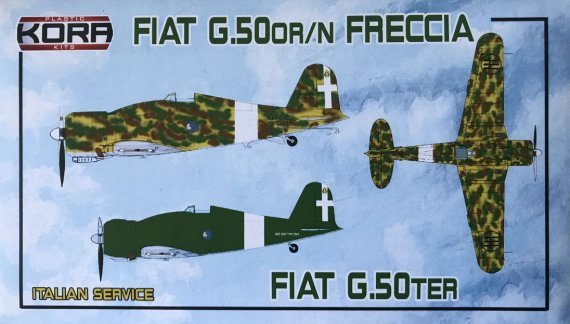 1/72 Fiat G.50OR/N G.50TER Italian Service