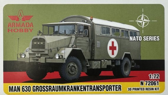 1/72 MAN 630 Grossraumkrankentranspokes
