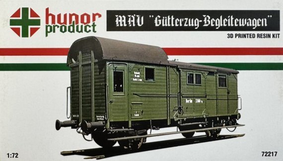 1/72 MAV Gtterzug-Begleitewagen