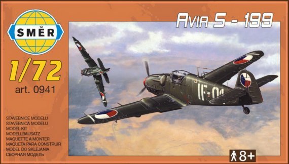 1/72 Avia S-199 CzAF & Israeli post-war fighter