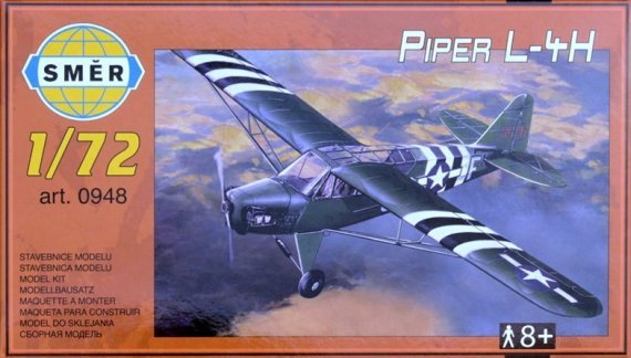 1/72 Piper L-4H wheeled version USAF & CZ