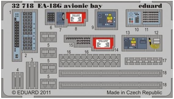 1/32 EA-18G avionic bay (TRUMP)