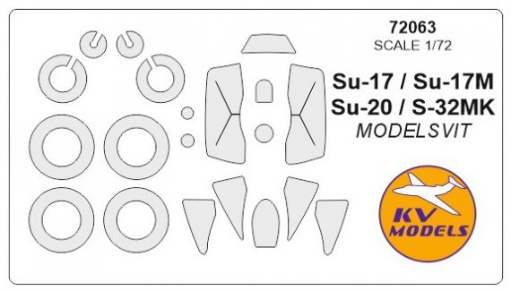 1/72 Sukhoi Su-17 + wheels masks