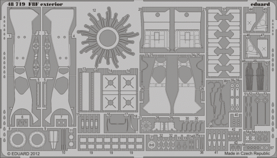 1/48 F8F exterior (HOBBYB) 15,75