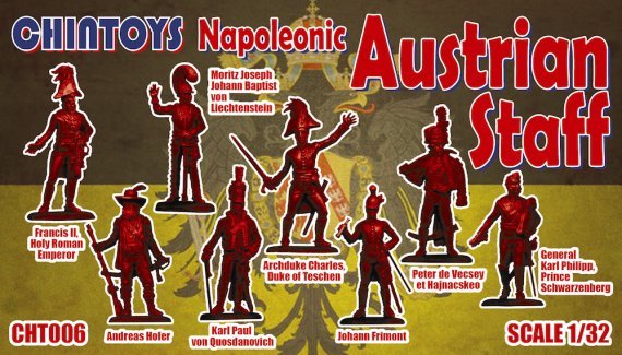 1/32 Napoleonic Austrian Staff